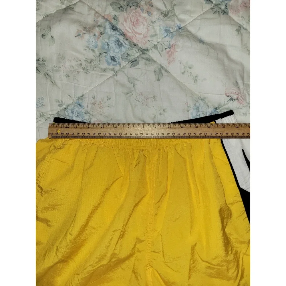 Vintage Speedo Swim Trunks Yellow‎ Shorts Men's Large Dry Bag Mesh Lined